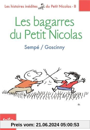Les bagarres du Petit Nicolas: Les histoires inédites du petit Nicolas (Folio Junior)